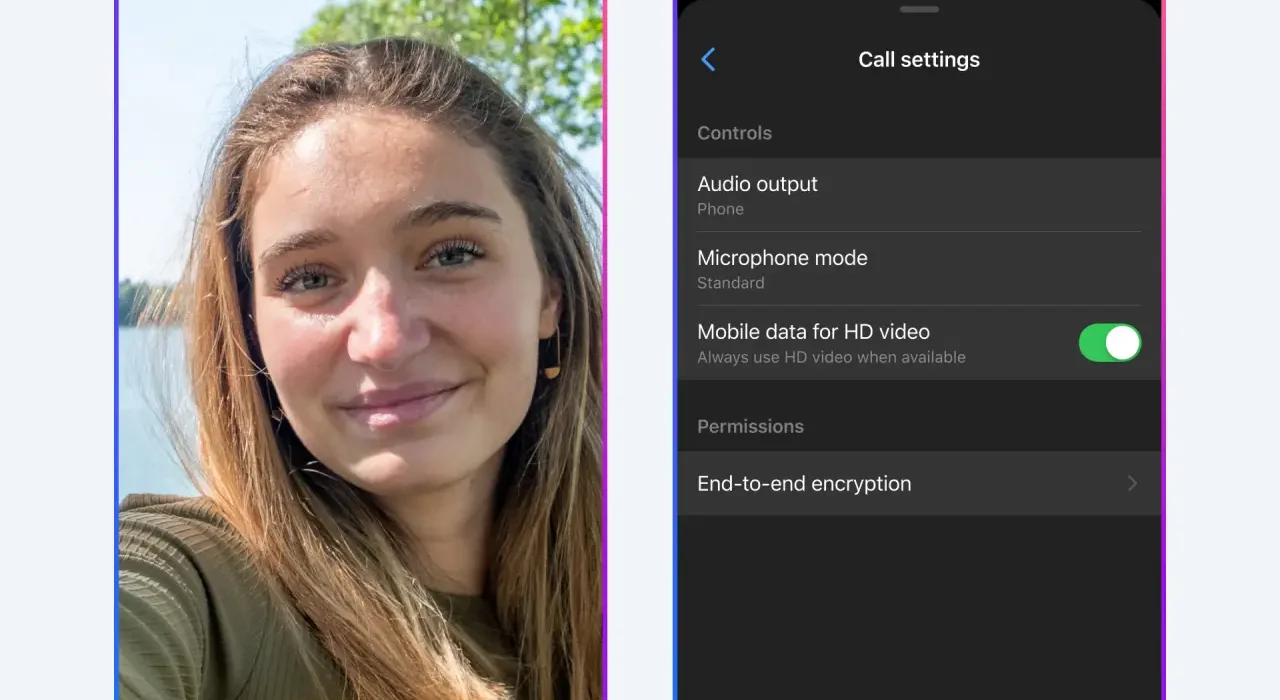 appel vidéo sur Facebook
