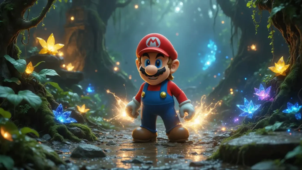 Fond d'écran Mario