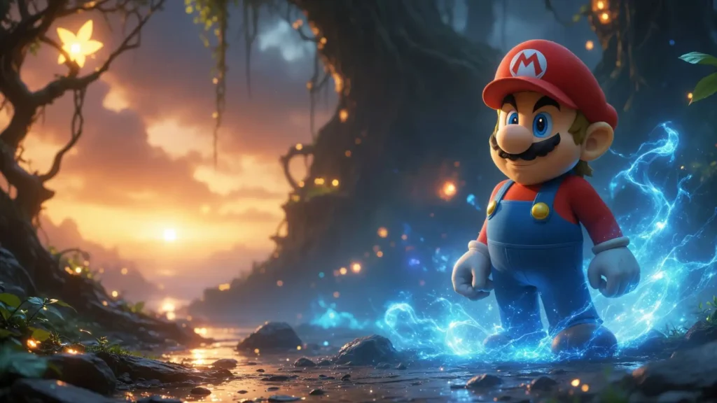 Fond d'écran Mario