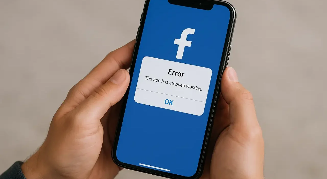 Application Facebook qui plante