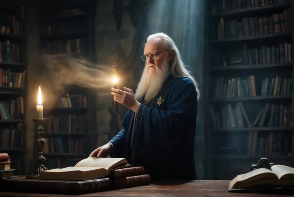 John Lithgow en tant que Dumbledore
