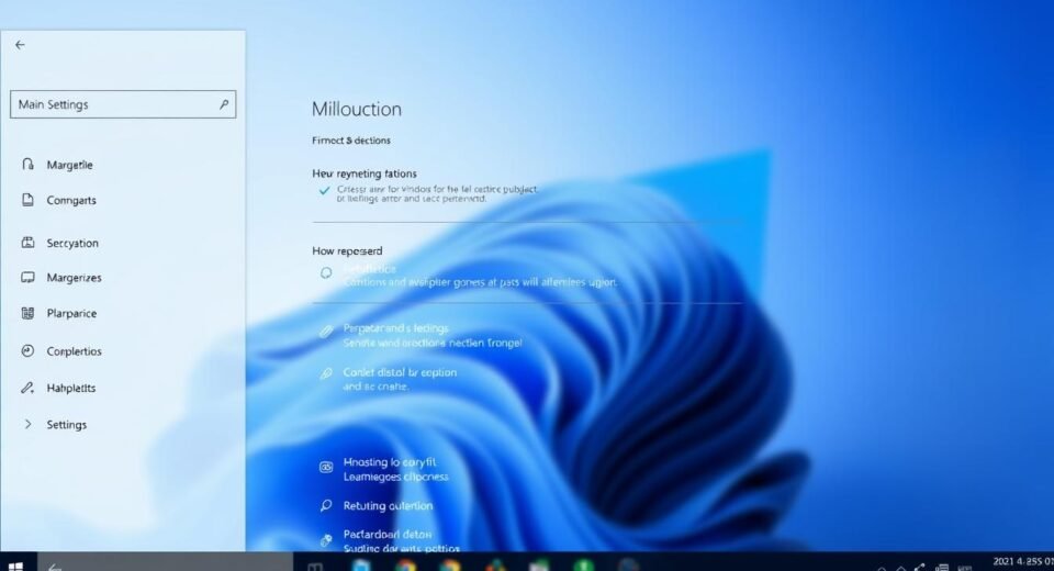 paramètres Windows 11