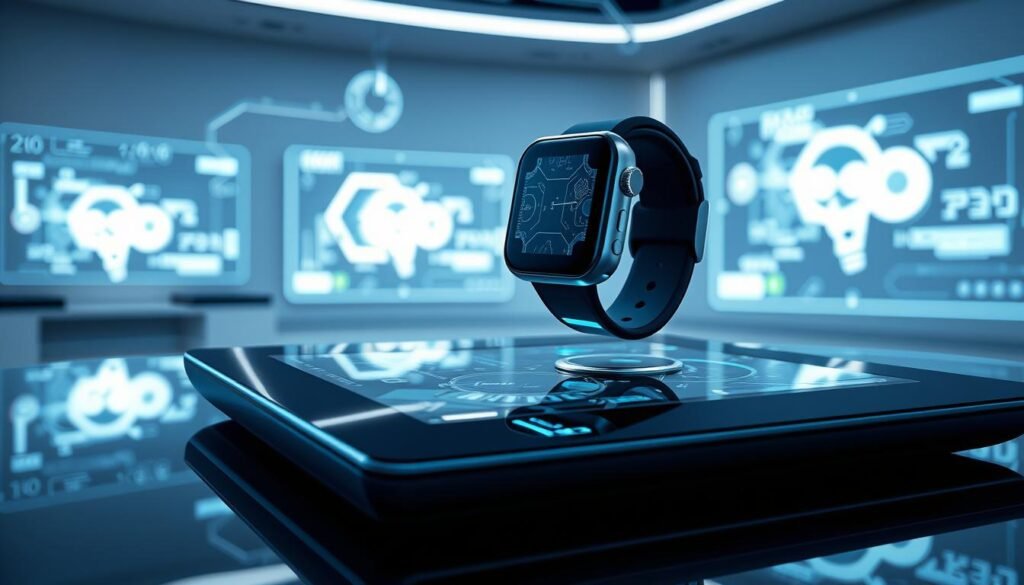 montres connectées et tablettes futuristes montres connectées et tablettes futuristes