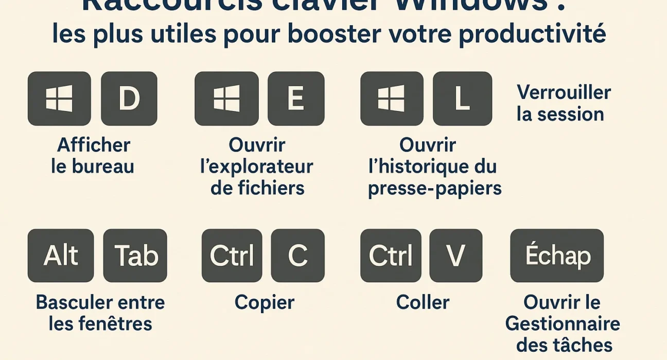 Raccourcis clavier Windows