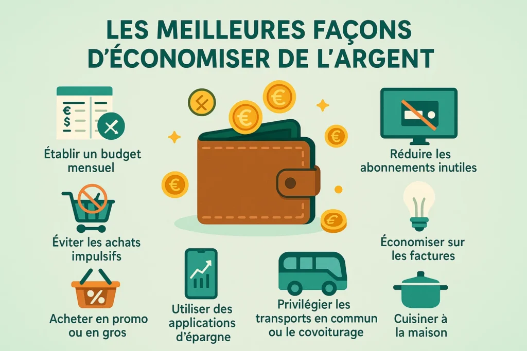 Meilleures Façons d’Économiser de l’Argent