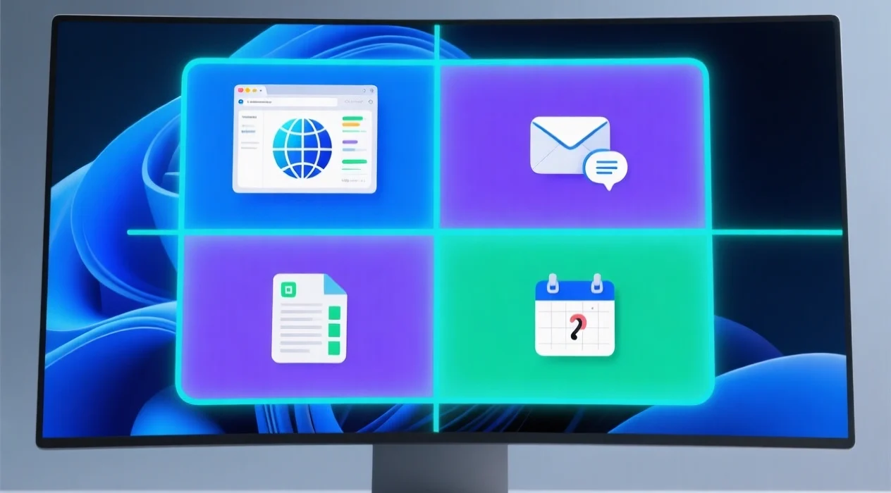 Ancrer les fenêtres Windows 11