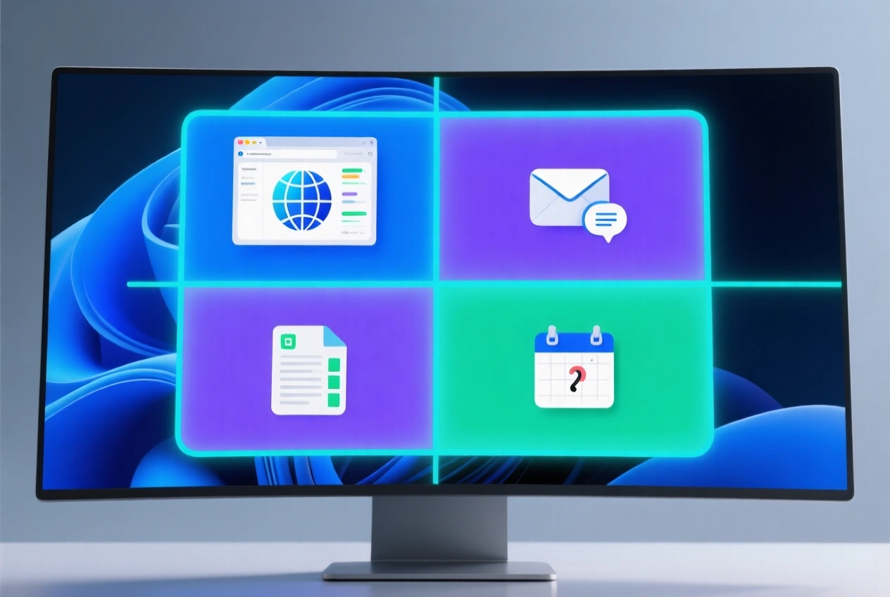 Ancrer les fenêtres Windows 11