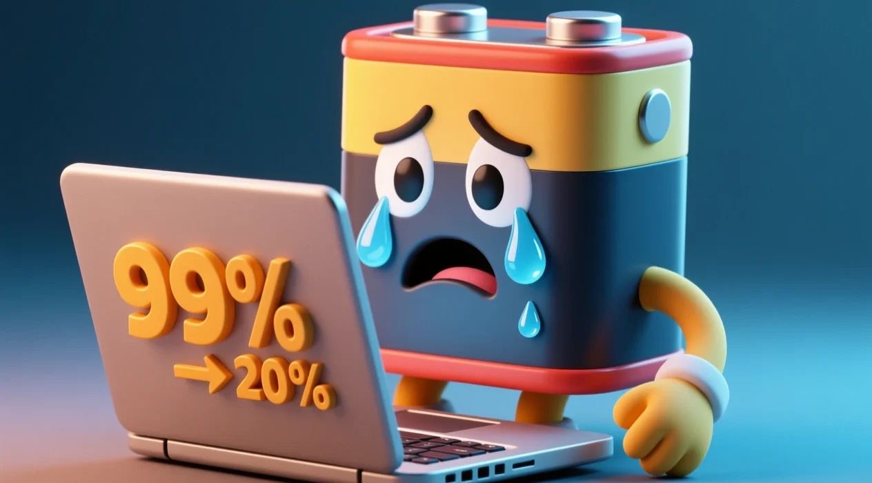 mauvaises habitudes qui ruinent la batterie de votre ordinateur portable