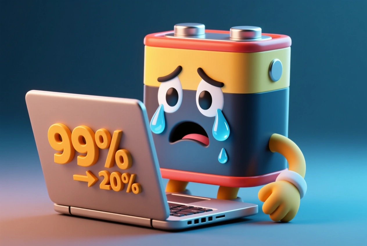 mauvaises habitudes qui ruinent la batterie de votre ordinateur portable