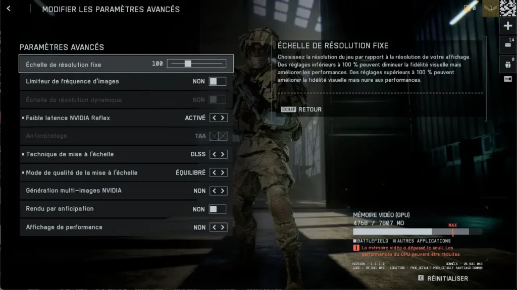 Battlefield REDSEC Les Meilleurs Paramètres
