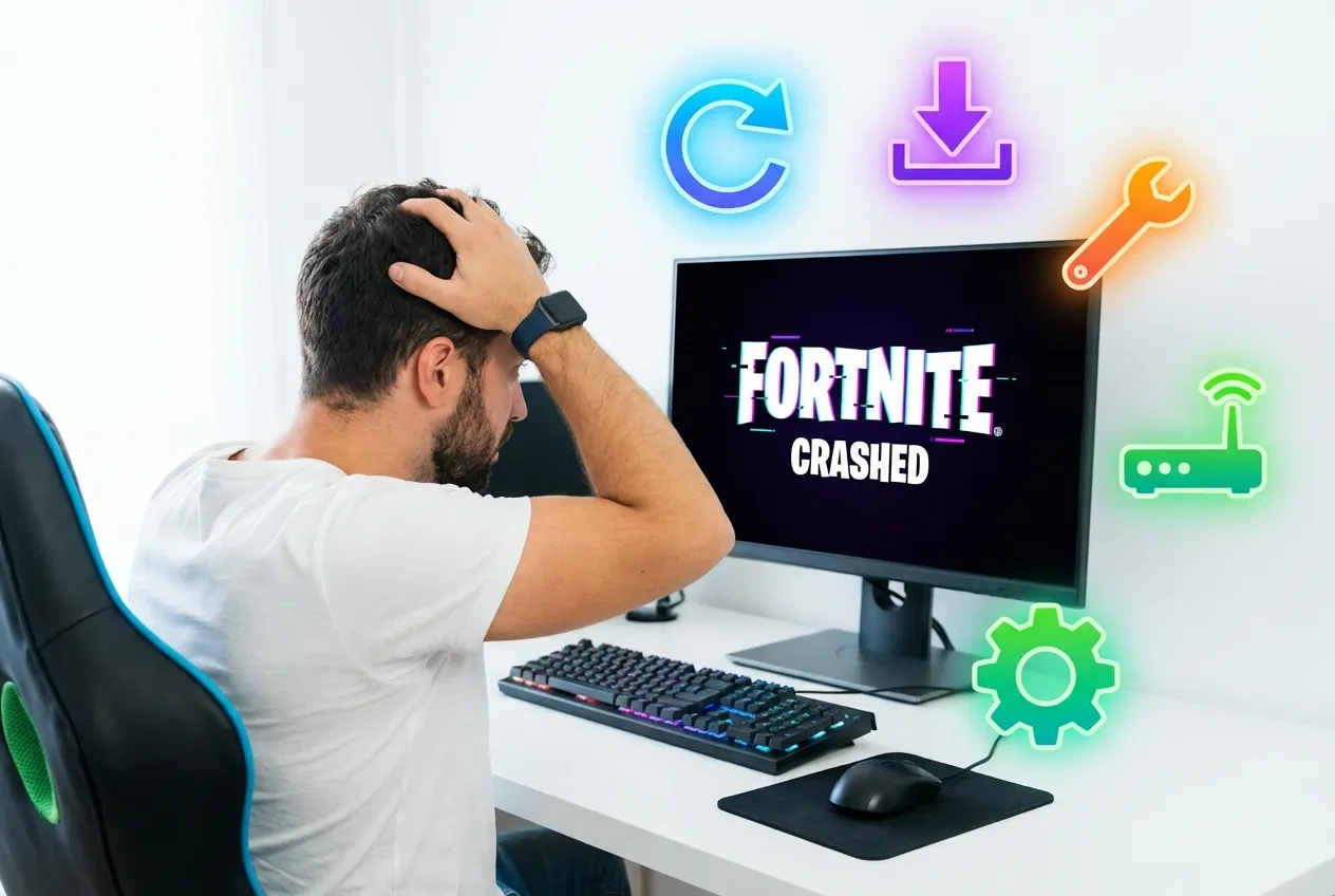 Fortnite se bloque constamment