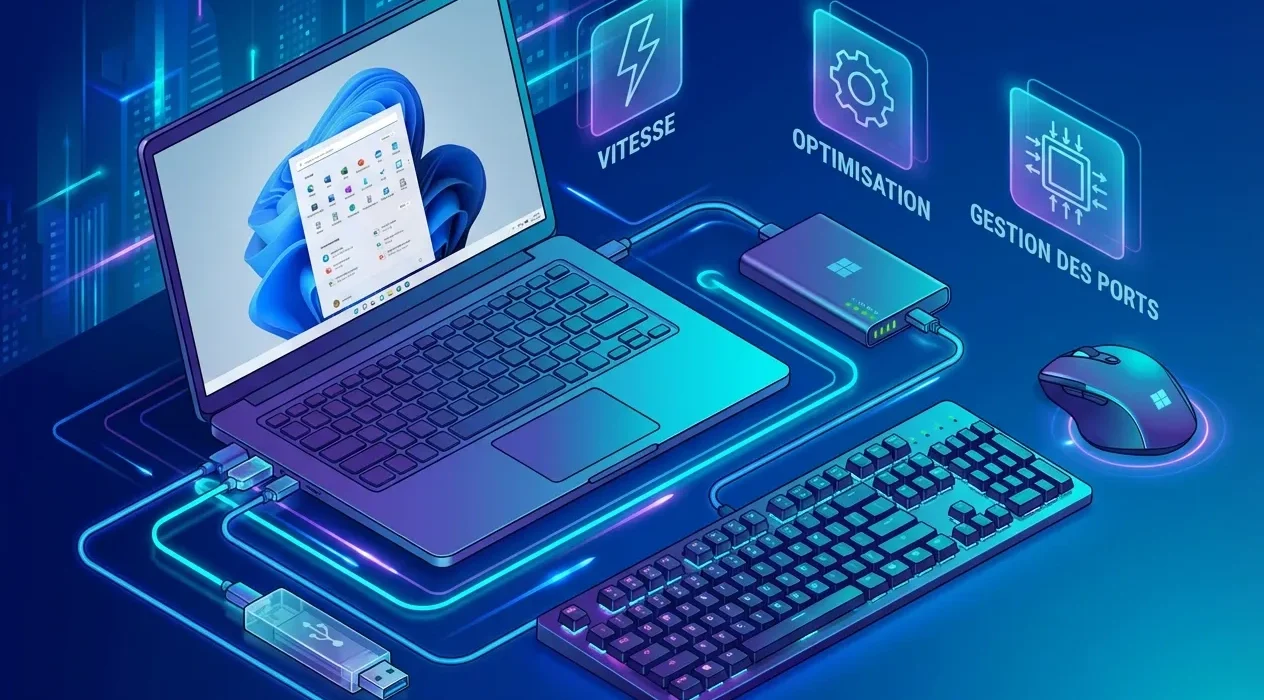 optimiser les performances de l'USB