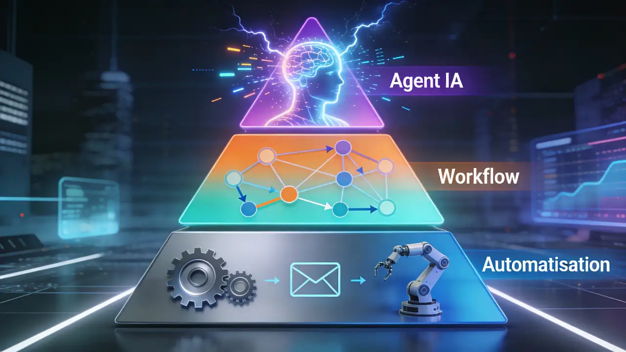 Automatisation, Workflow ou Agent IA