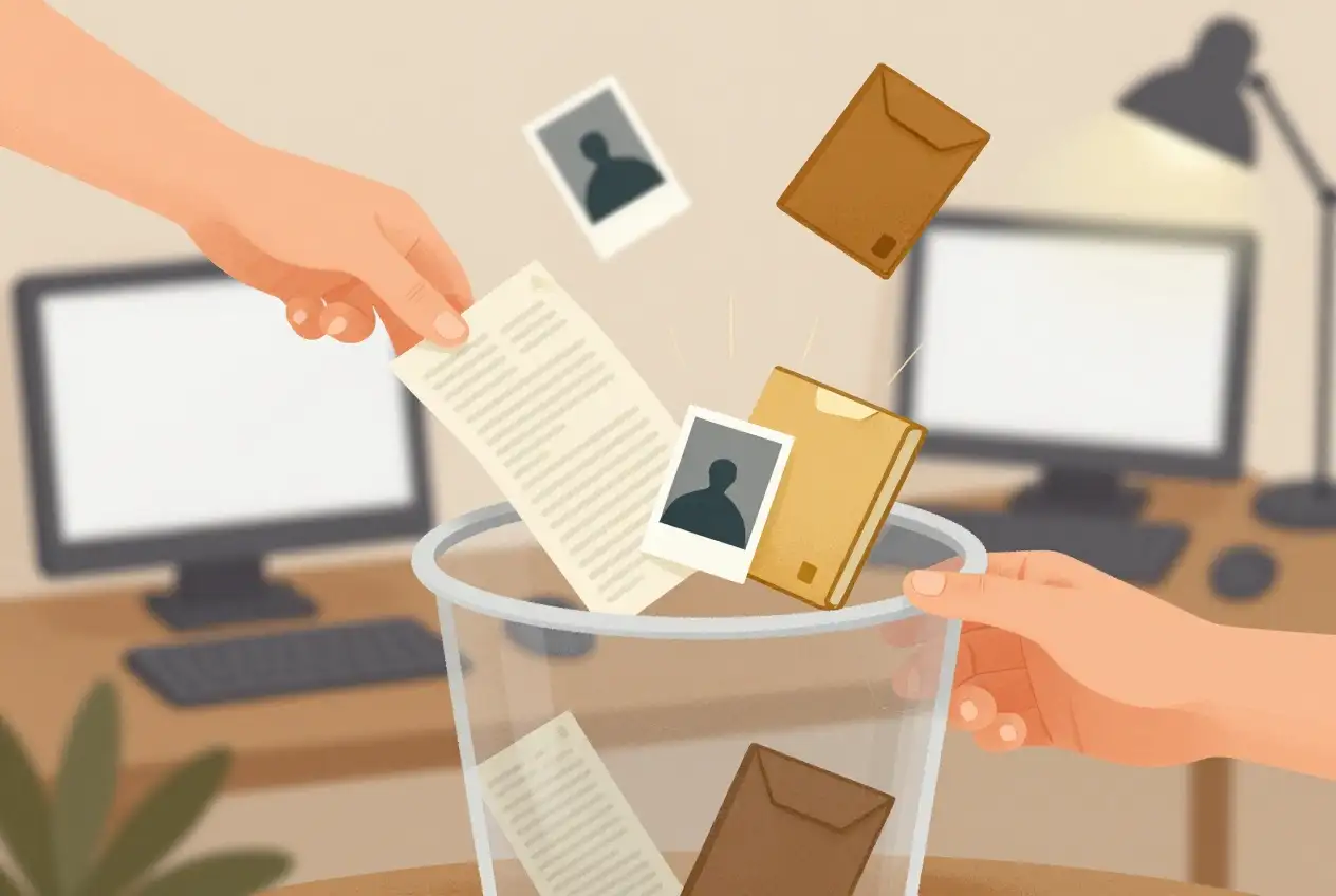 récupérer des fichiers supprimés de la corbeille