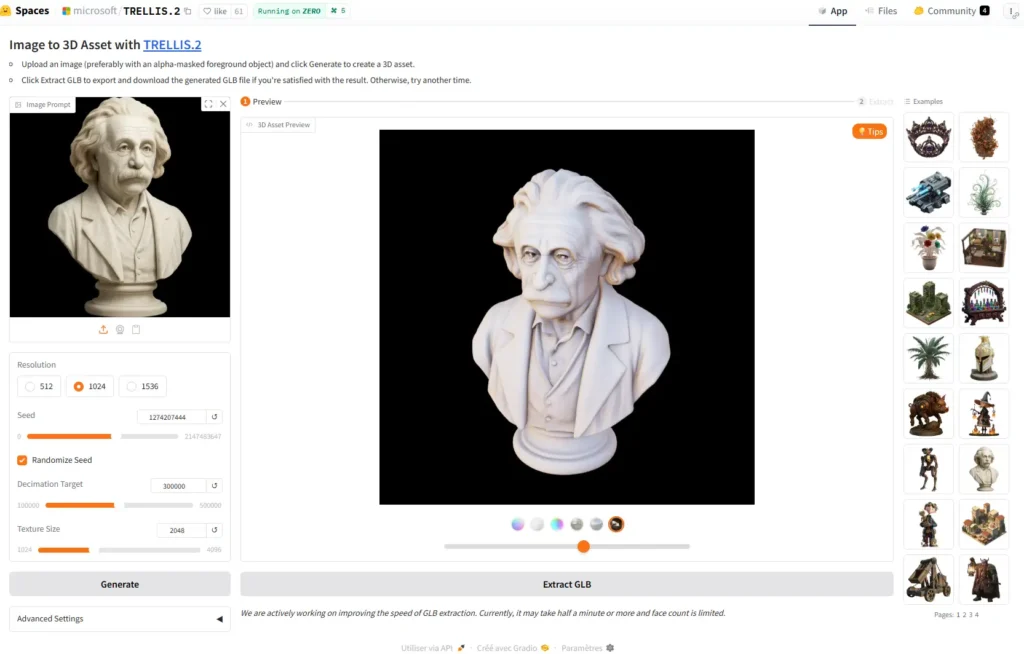 modélisation 3D Microsoft