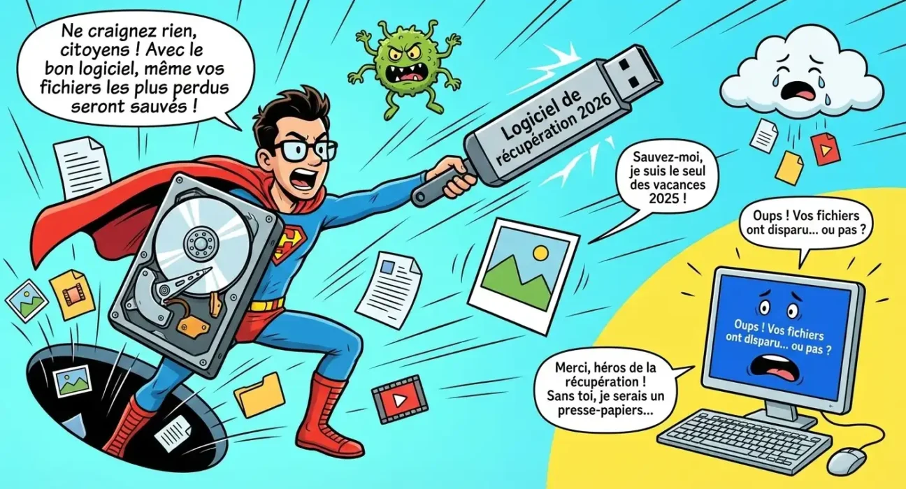 Meilleur logiciel récupération de données 2026