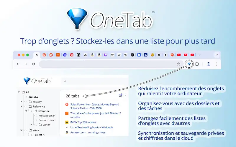 Réduire mémoire Chrome