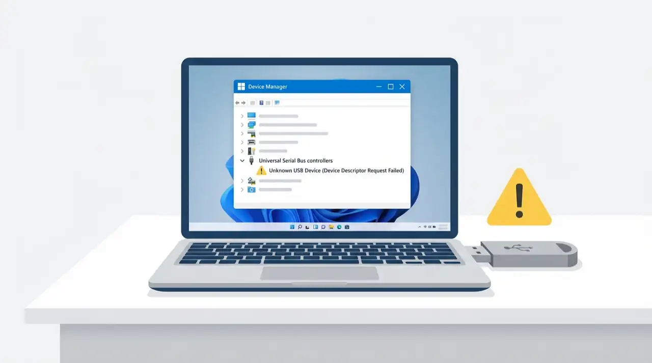 Clé USB non reconnue sous Windows 10/11