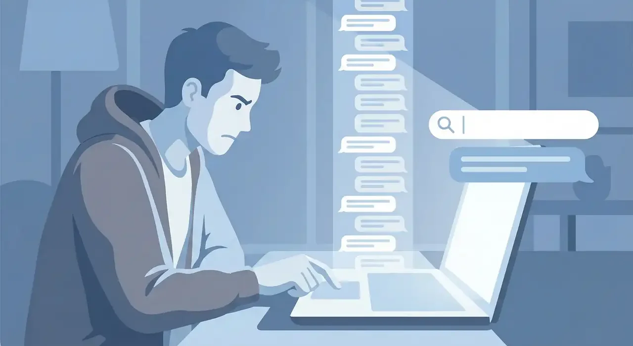 retrouver une ancienne conversation ChatGPT