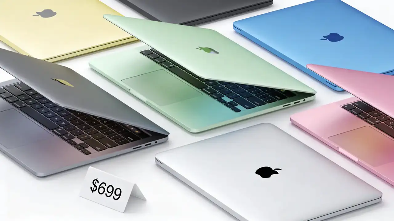 macbook coloré à 699 $