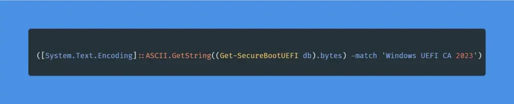 Expiration certificats Secure Boot