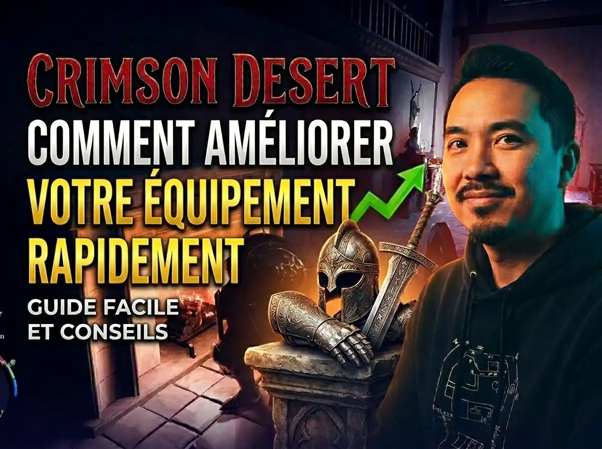 crimson desert améliorer équipement