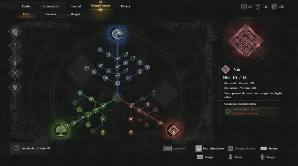 crimson desert améliorer équipement