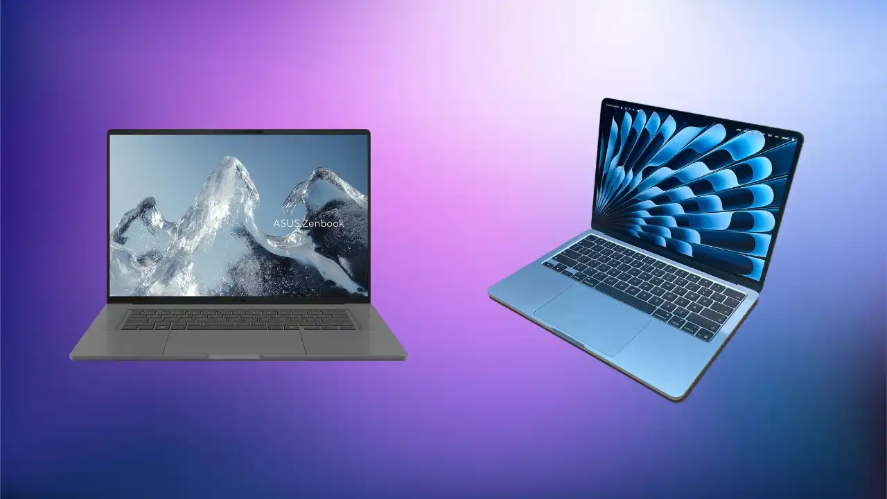 Zenbook A16 vs MacBook Air M5