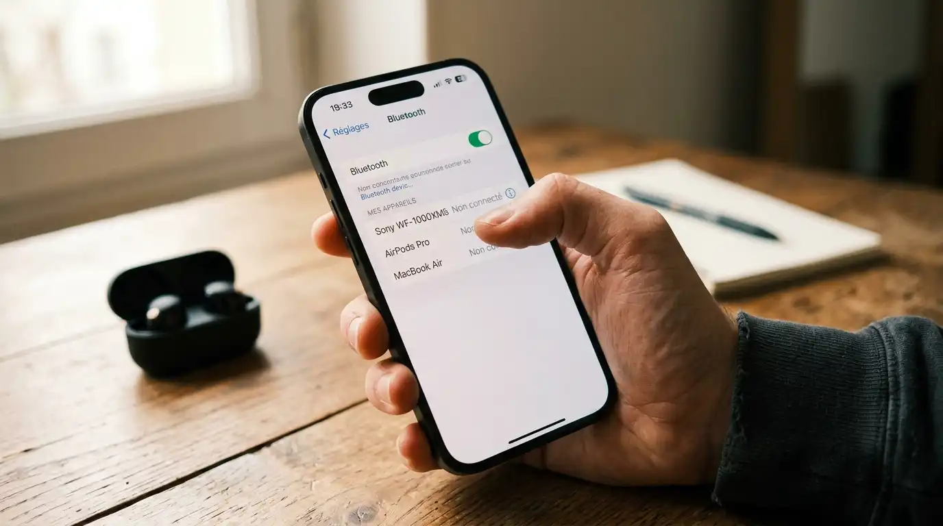 Bluetooth iPhone ne se connecte pas