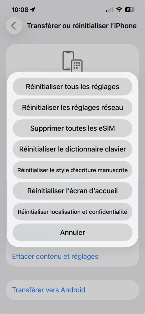 Bluetooth iPhone ne se connecte pas