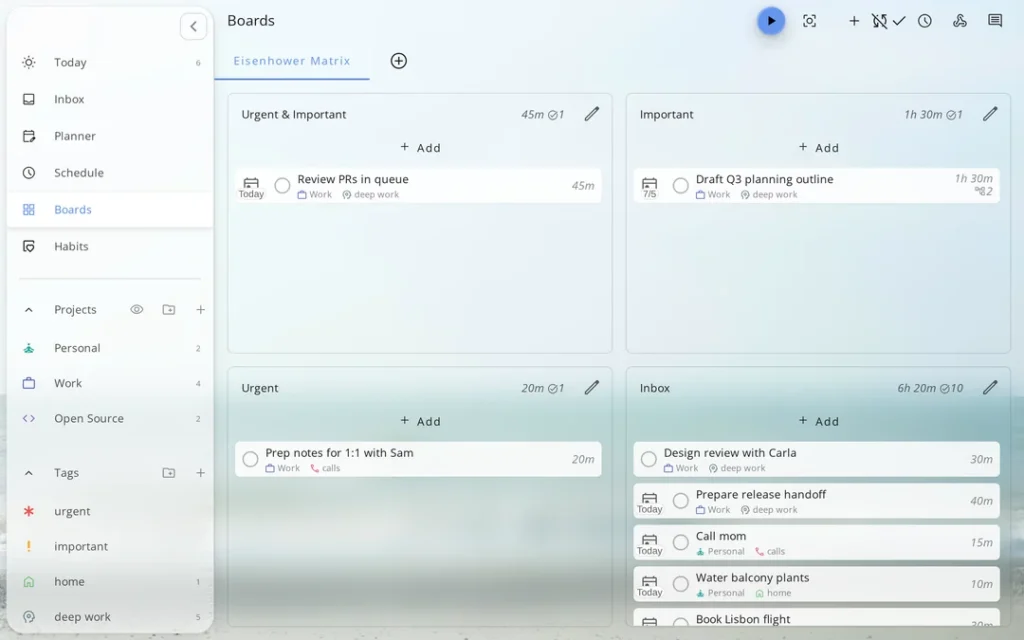 Alternative Todoist open source