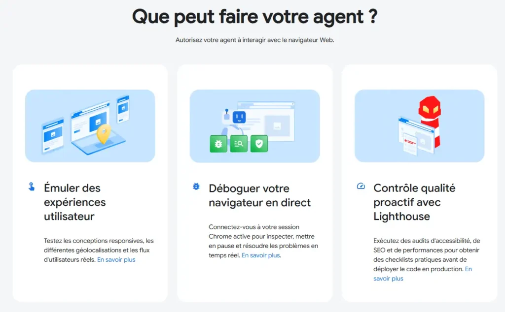 Chrome DevTools MCP : l'outil que les SEOs techniques ignorent (et qui change tout) Chrome DevTools MCP
