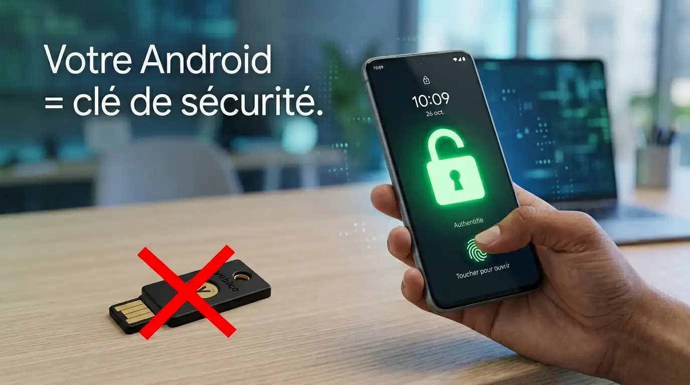 Votre Android est déjà une clé de sécurité FIDO2 (et vous ne l'avez jamais activé) clé fido2