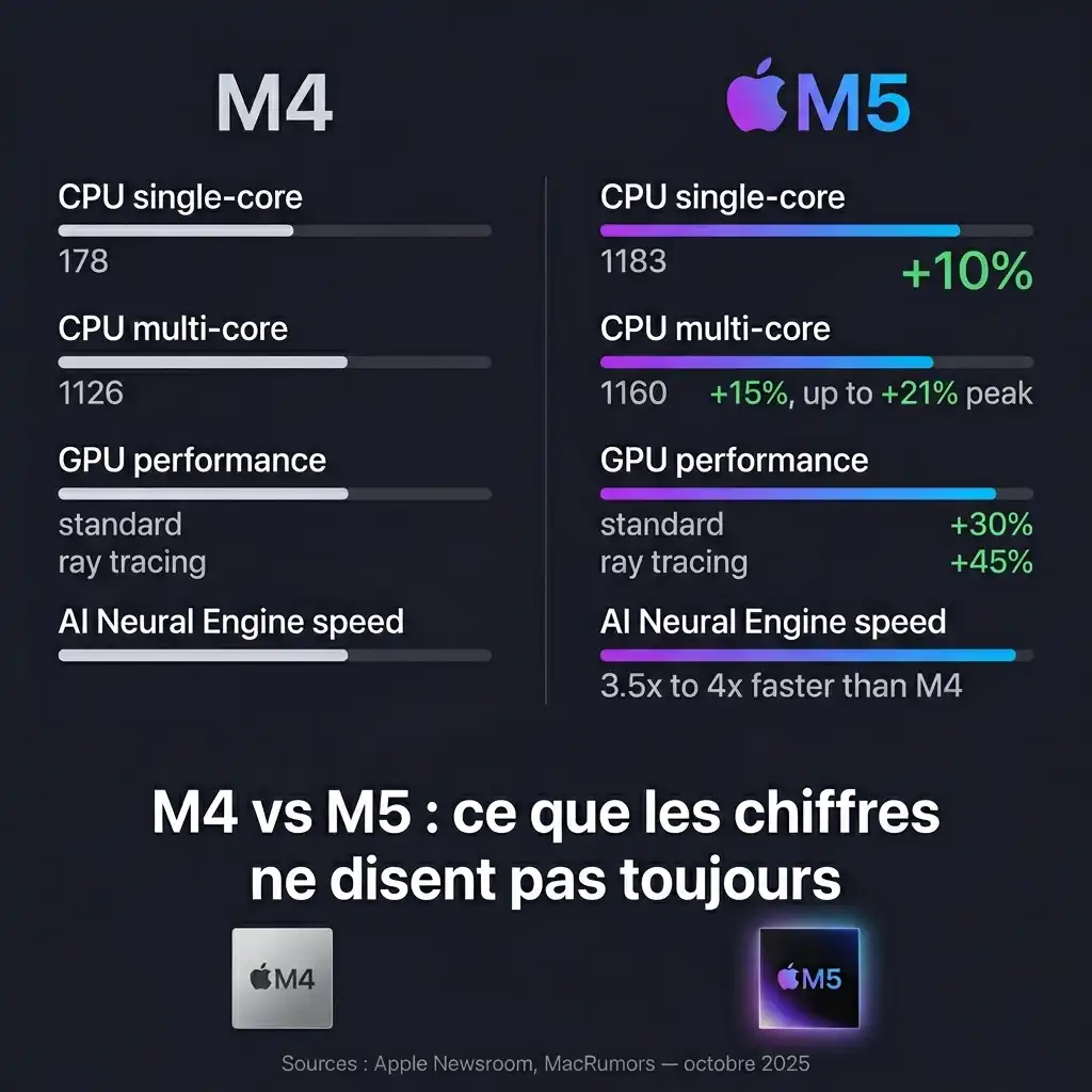 La machine la plus silencieuse de la planète vient de faire du bruit mac mini m5