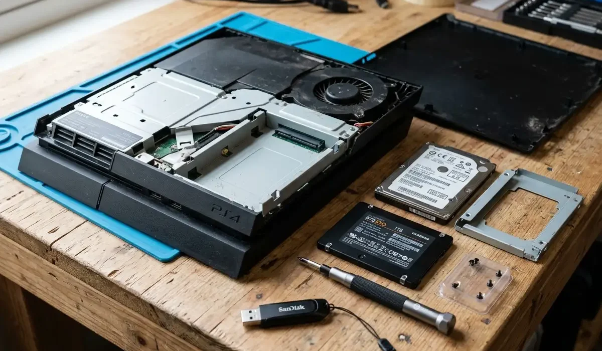 installer un SSD sur PS4