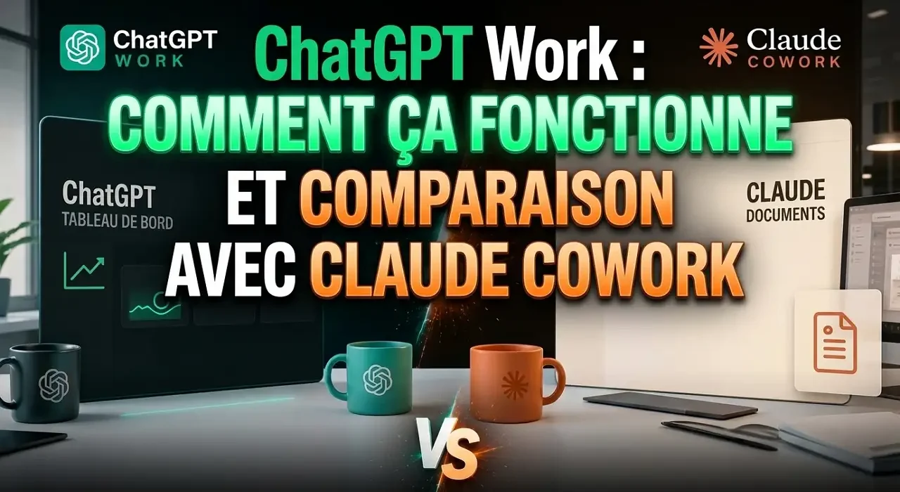 ChatGPT Work vs Claude Cowork : le vrai comparatif (juillet 2026) ChatGPT Work vs Claude Cowork
