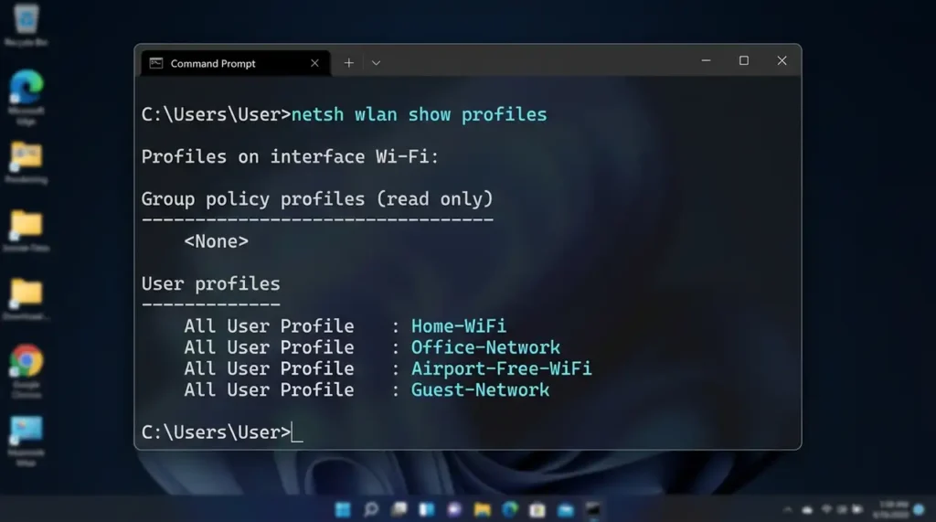 Mot de passe Wi-Fi oublié